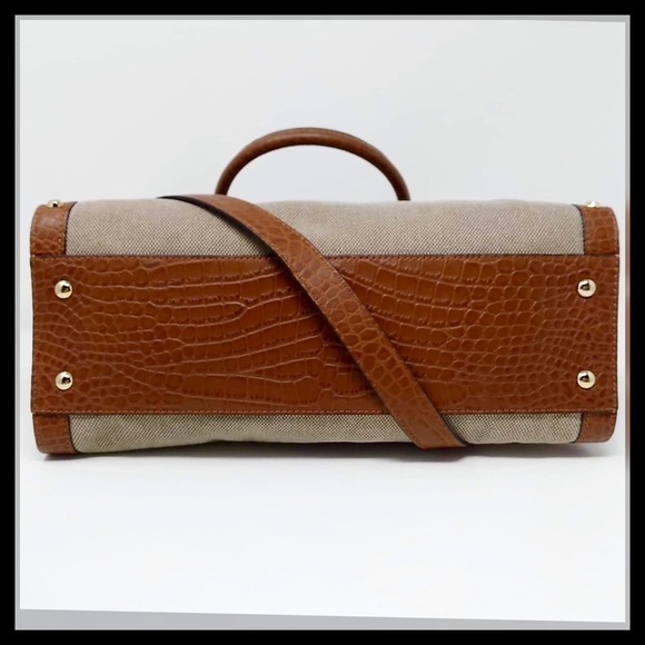 Michael Kors Hamilton Large EW Studded Satchel - Picture 9 of 13